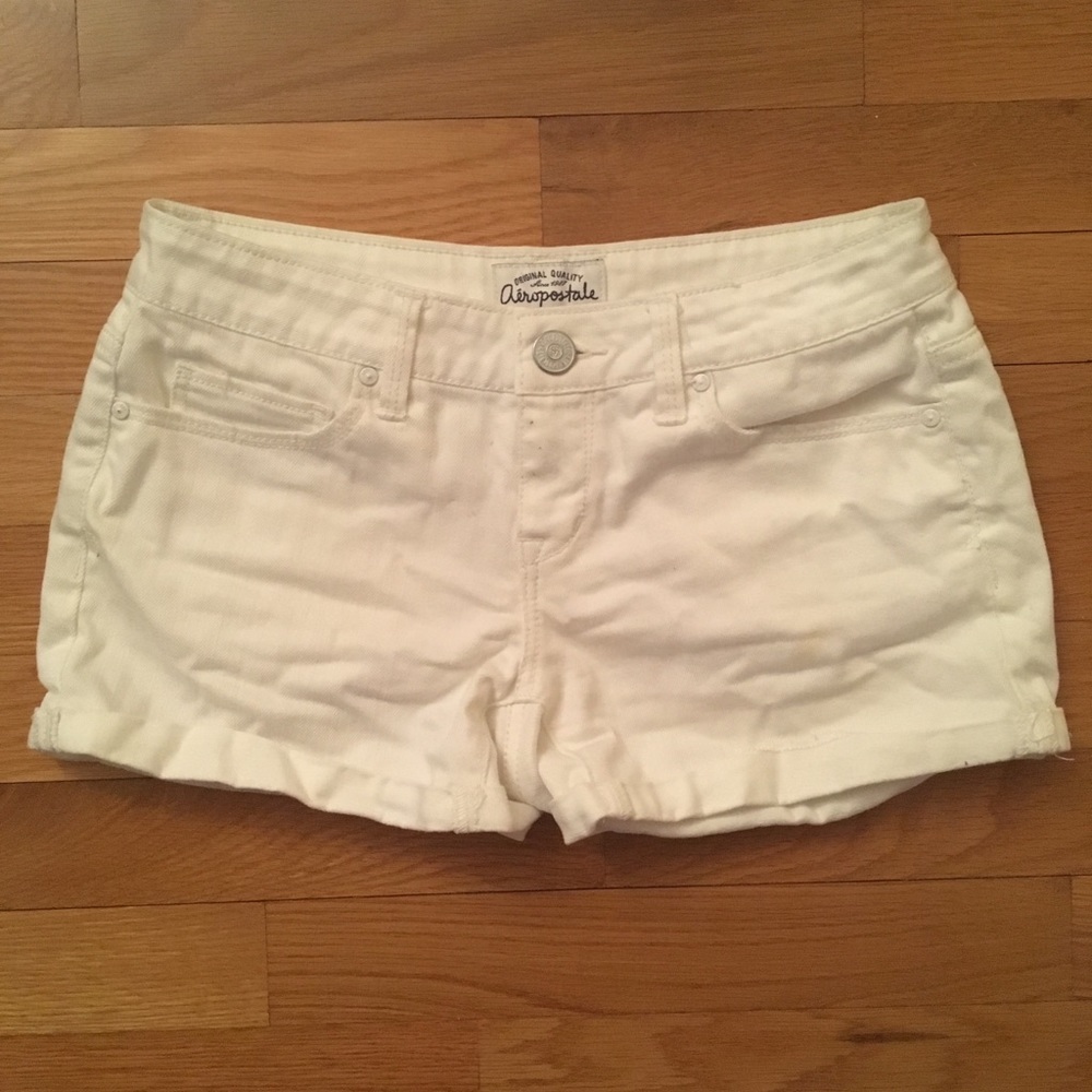 Aeropostale white shorts